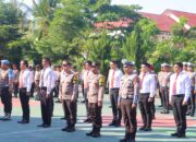 *12 Personel Polres Lombok Utara Terima Penghargaan Dari Kapolres Lombok Utara