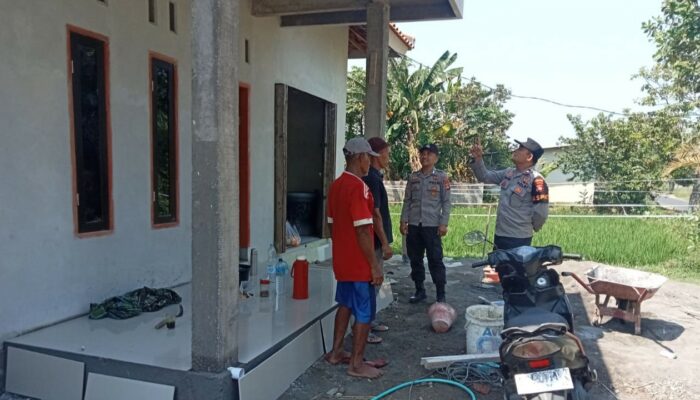 Kapolsek Kediri Imbau Warga Jaga Kondusivitas Jelang Pemilu di Lombok Barat